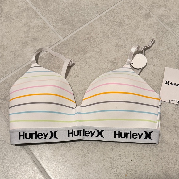 Hurley Other - Hurley Multicolor Striped Bra